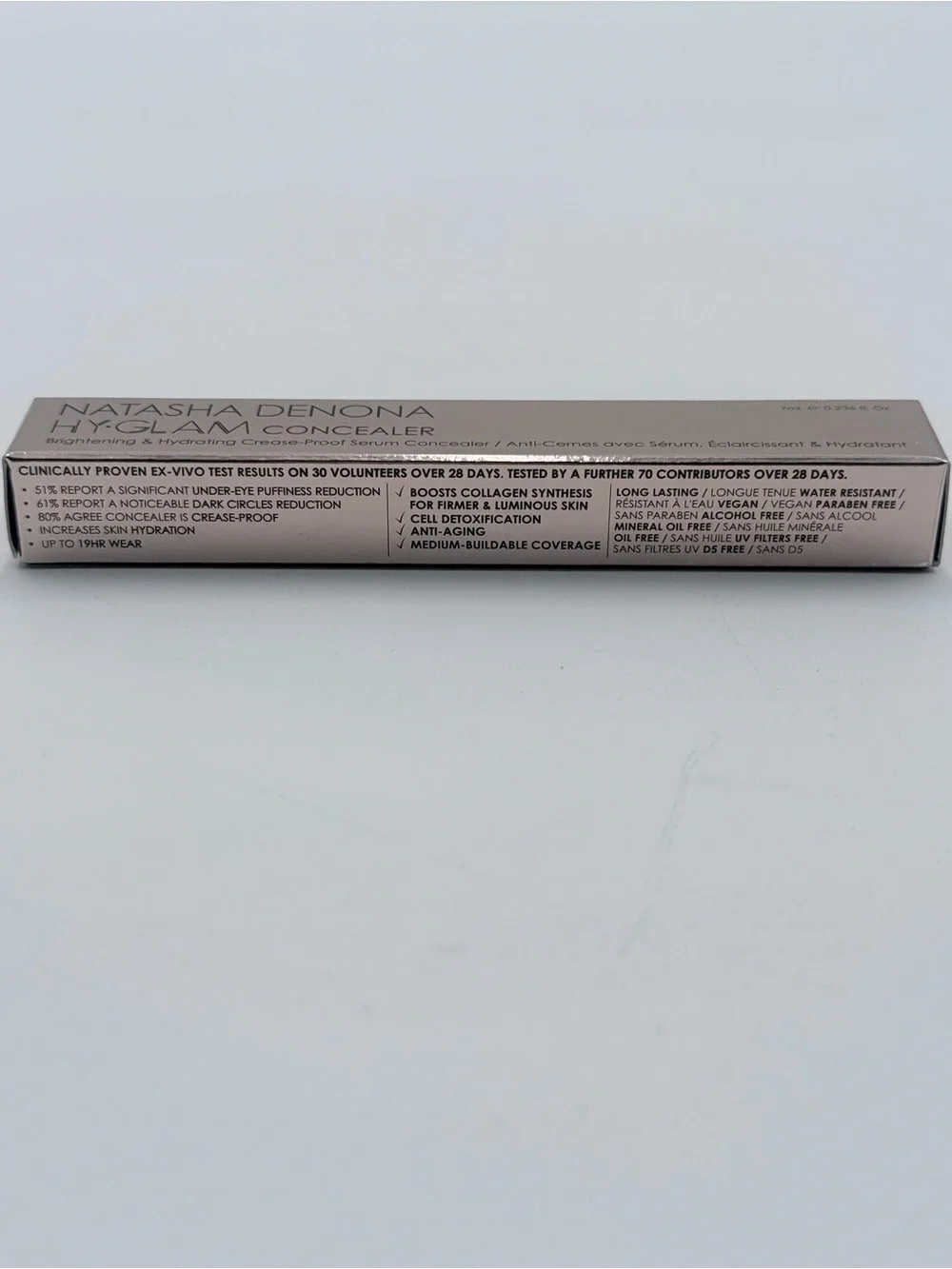 Natasha Denona Hy-Glam Concealer YP3 7ml Hydrating Brightening Medium Coverage